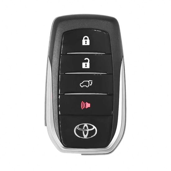 Like-New-Toyota-Fortuner-SW4-2016-2022-Original-Smart-Remote-Key-4-Buttons-433MHz-FCC-ID:-B3U2K2P---Emirates-Keys