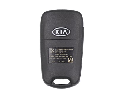 LIKE-NEW-KIA-Ray-2010-Original-Flip-Remote-Key-2-Buttons-433MHz-Manufacturer-Part-Number:-95430-A3000-FCCID:-RKE-4A01---MK3
