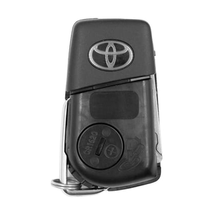Like-New-Toyota-Camry-2016-2017-Genuine-OEM-Flip-Remote-Key-3-Buttons-433MHz-Transponder-ID:-H---Emirates-Keys