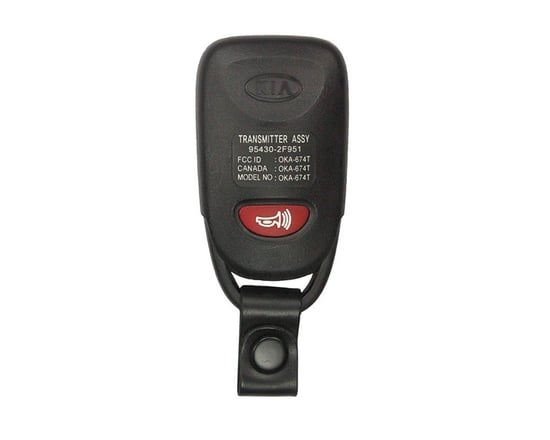 LIKE-NEW-Kia-Spectra-2007-2009-Original-Remote-4-Buttons-315MHz-95430-2F951-954302F951---FCCID:-OKA-674T---Emirates-Keys