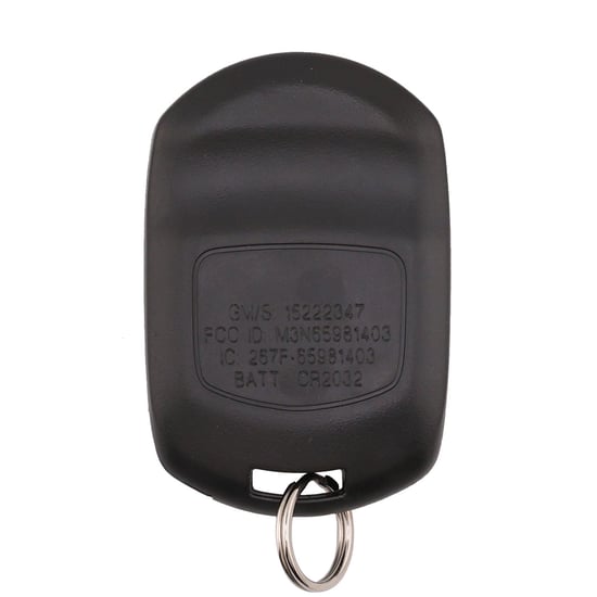 Like-New-Cadillac-STS-2005-2007-Original-Smart-Remote-Key-3+1-Buttons-315MHz-FCC-ID:-M3N65981403---IC:-257F-85981403---Emirates-Keys