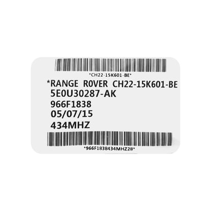 Like-New-Range-Rover-2010-2018--Genuine-OEM-Smart-Key-433MHz-5-Buttons-Transponder-ID:-PCF7953P-OEM-Part-Number:-5E0U30287-AK---Emirates-Keys