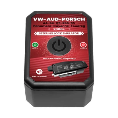 New-VW-Touareg---Audi-A4---S4---Q5---RS5---S5---Porsche-Panamera---Cayenne-2008+-Steering-Lock-Emulator-Simulator-With-Lock-Sound-Plug-and-Start-(-Programming-Required-)---Emirates-Keys