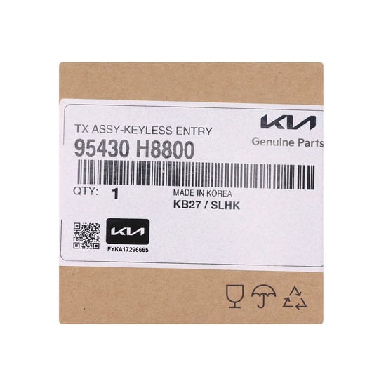 New-Kia-Rio-2025-Genuine---OEM-Flip-Remote-Key-3-Buttons-433MHz-OEM-Part-Number:-95430-H8800,-95430H8800---Emirates-Keys