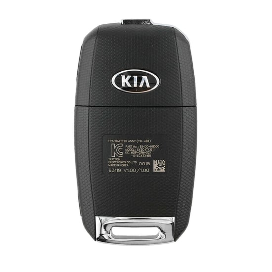 New-Kia-Stonic-2018-Genuine---OEM-Flip-Remote-Key-3+1-Buttons-433MHz-OEM-Part-Number:-95430-H8500---Emirates-Keys