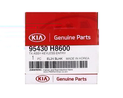 NEW-KIA-Rio-2020-Genuine-OEM-Flip-Remote-Key-3-Buttons-433MHz-4D60-Transponder-95430-H8600-95430H8600---FCCID:-SYEC3TX1611-OEM-Box---Emirates-Keys