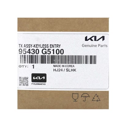 New-Kia-Niro-2017-Genuine---OEM-Flip-Remote-433MHz-3-Buttons-OEM-Part-Number:-95430-G5100---FCC-ID:-SVI-JFRGE03---Emirates-Keys