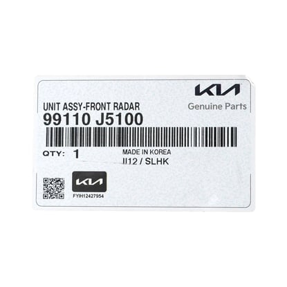 New-Kia-Stinger-Genuine---OEM-Unit-Assy-Front-Radar-OEM-Part-Number:-99110-J5100---99110J5100---Emirates-Keys