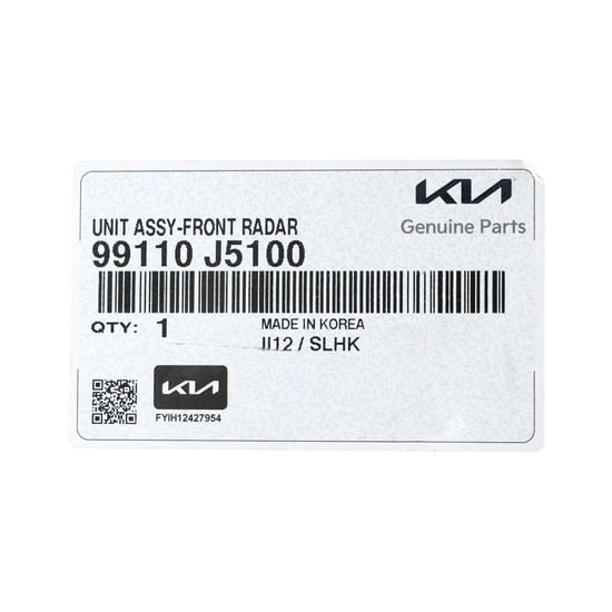 New-Kia-Stinger-Genuine---OEM-Unit-Assy-Front-Radar-OEM-Part-Number:-99110-J5100---99110J5100---Emirates-Keys
