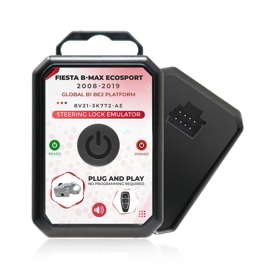 New-Ford-Fistea-B-MAX-EcoSport-2008-2019-Globel-B1-BE2-Platform-Steering-Lock-Emulator-Simulator-With-Lock-Sound-No-Programming-Required----Emirates-Keys