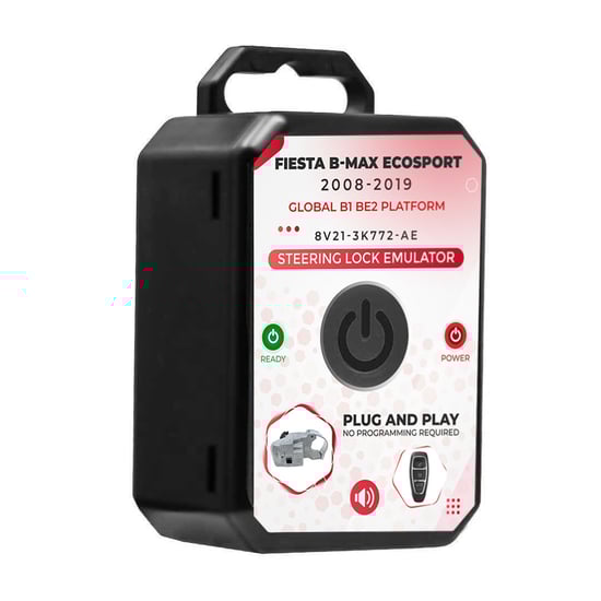 New-Ford-Fistea-B-MAX-EcoSport-2008-2019-Globel-B1-BE2-Platform-Steering-Lock-Emulator-Simulator-With-Lock-Sound-No-Programming-Required----Emirates-Keys
