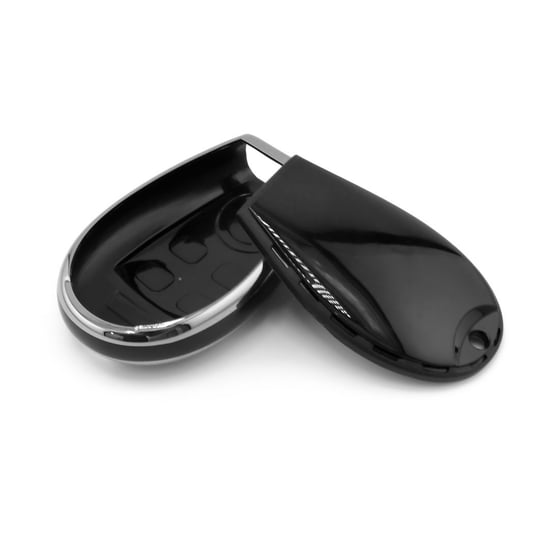 New-Aftermarket-Nano-High-Quality-Cover-For-Dodge-Remote-Key-4-Button-Black-Color-Silver-Frame-Dodge-A11Y4A---Emirates-Keys