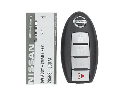 Brand-New-Nissan-Maxima-2013-2014-Genuine-OEM-Smart-Key-Remote-4-Buttons-433MHz--285E3-JC07A---FCCID:-5WK49609---Emirates-Keys