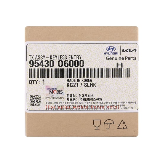 New-Hyundai-Casper-Genuine---OEM-Remote-Key-2+1-Buttons-433MHz-OEM-Part-Number:-95430-O6000,-95430O6000---FCC-ID:-SYEC3TX2003---Emirates-Keys