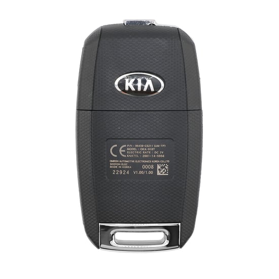 New-KIA-Sorento-2018-Genuine---OEM-Flip-Remote-Key-3-Buttons-4D-Transponder-433MHz-OEM-Part-Number:-95430-C5211---95430C5211-,-FCCID:-0KA-910T(UM-TP)---Emirates-Keys