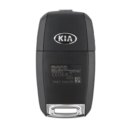 New-KIA-Sorento-2017-Flip-Genuine---OEM-Remote-Key-3-Buttons-433MHz-OEM-Part-Number:-95430-C5201,-95430C5201----Emirates-Keys