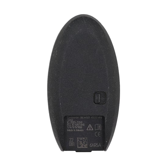 Used-Nissan-Pathfinder-2022-Original-Smart-Remote-Key-3+1-Buttons-433MHz-OEM-Part-Number:-285E3-6XR5A---FCC-ID:-KR5TXN3---IC:-7812D-TXN3---Emirates-Keys