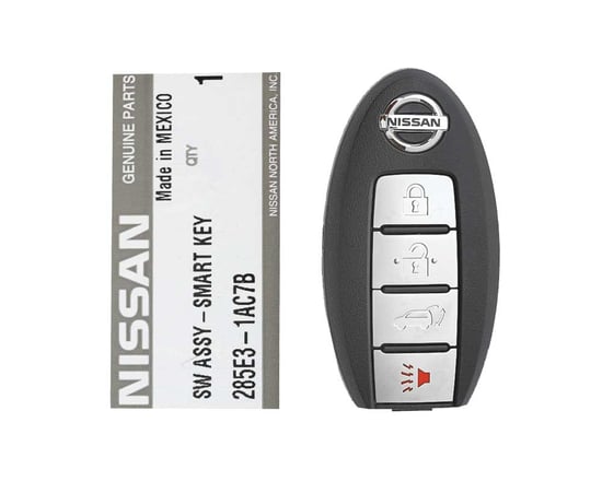 Nissan-Murano-2010-2014-Genuine-OEM-Smart-Key-Remote-4-Buttons-433MHz-Manufacturer-Part-Number:-285E3-1AC5B-285E3-1AC7B,-FCCID:-5WK49623---Emirates-Keys
