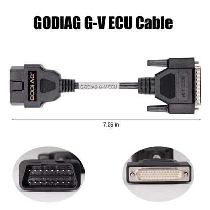 New-GODIAG-G-V-ECU-Cable-for-Connecting-Xhorse-MULTI-PROG-with-GT107-or-GT107+-GPT-BENCH-BOOT-to-Read-&-Write-Data-on-VAG-Gearbox-ECU,-Engine-ECU---Emirates-Keys