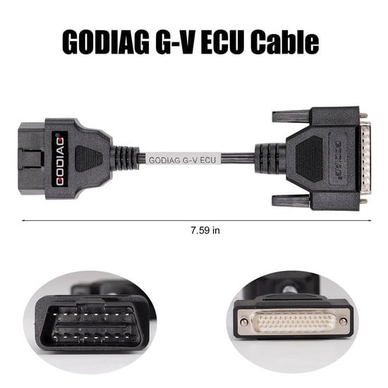 New-GODIAG-G-V-ECU-Cable-for-Connecting-Xhorse-MULTI-PROG-with-GT107-or-GT107+-GPT-BENCH-BOOT-to-Read-&-Write-Data-on-VAG-Gearbox-ECU,-Engine-ECU---Emirates-Keys