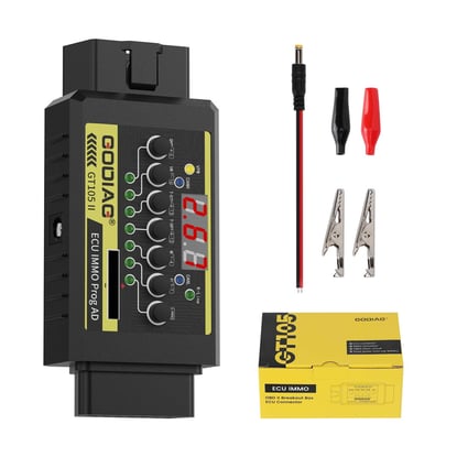 New-GODIAG-GT105-II-ECU-IMMO-Prog-AD-OBD2-Break-Out-Box-ECU-Connector-Display-Vehicle-Voltage-Car-Battery-Voltage-Lower-Than-11V-Alarm-Prompt---Emirates-Keys