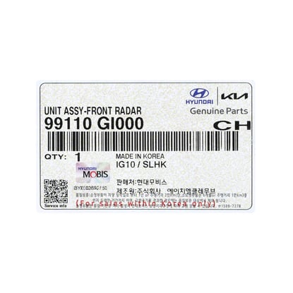 New-Hyundai-Ioniq-Genuine---OEM-Unit-Assy-Front-Radar-OEM-Part-Number:-99110-GI000-,-99110GI000---Emirates-Keys