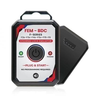 BMW Emulator - Mini Cooper F2x, F3x / FEM, · F15, F16, F4x, F5x ELV ESL Emulator Simulator Plug and Start , No Adaptation required - Emirates Keys Emulators