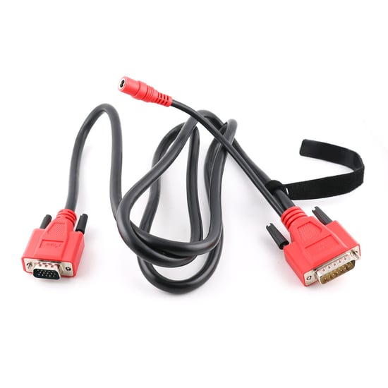 Xtool Rreplacement Main OBD ( DB-15Pin Male to DB-15 Pin Male ) Cable Works with XTOOL X100 PAD3 (X100 PAD Elite) Tablet Key Programmer