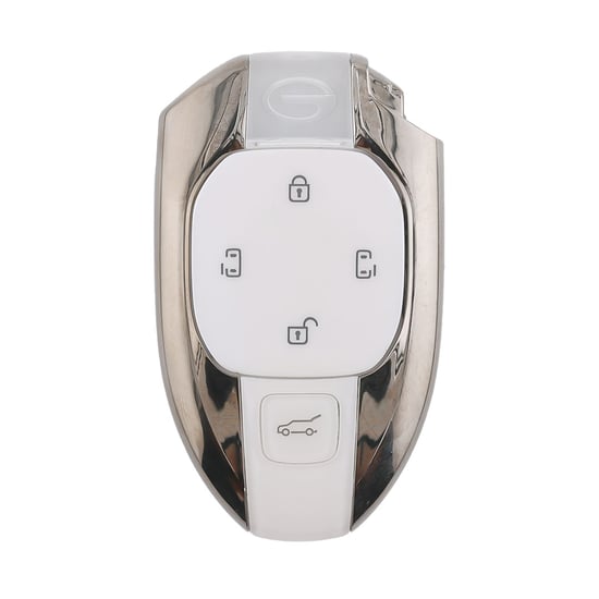 Like New Without Box GAC GS8 2024 Original Smart Remote Key 5 Buttons Slider Door 433MHz Transponder - ID: HITAG 128-bits AES ID4A NCF29AXM - White Color | Emirates Keys