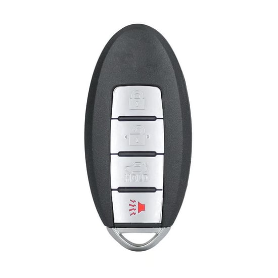 New Aftermarket Nissan Sentra 2014-2019 Smart Remote Key 3+1 Buttons 433MHz Compatible Part Number: 285E3-3BJ9A, 285E33BJ9A / 285E3-3BJ0A, 285E33BJ0A / FCC ID: CWTWB1U787 | MK3
