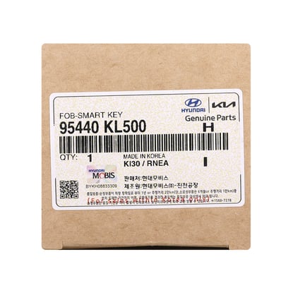 New Hyundai Ioniq 6 2025 Genuine / OEM Smart Remote Key 4+1 Buttons 433MHz OEM Part Number: 95440-KL500, 95440KL500 | MK3