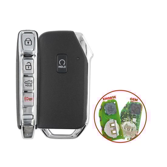 New Aftermarket Kia Smart Remote Shell  4+1 Buttons Sedan for Xhorse PCB Board XZKA82EN High Quality Best Price | Emirates Keys