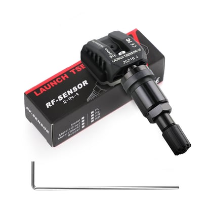 New Launch 4 NM LTR-V Metal TPMS Sensor-05 Black Type is a programmable universal TPMS sensor that combines 315MHz and 433MHz Frequencies | Emirates Keys