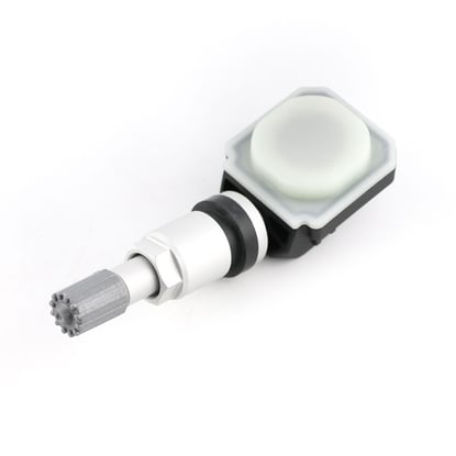 New Launch 4 NM LTR-V Metal TPMS Sensor-05 Silver Type is a programmable universal TPMS sensor that combines 315MHz and 433MHz Frequencies | Emirates Keys