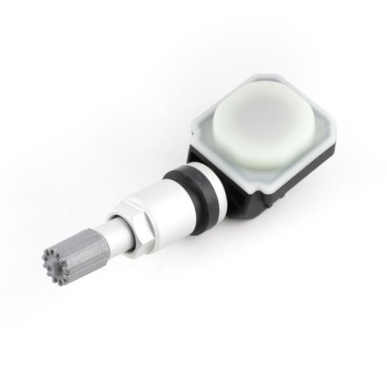 New Launch 4 NM LTR-V Metal TPMS Sensor-05 Silver Type is a programmable universal TPMS sensor that combines 315MHz and 433MHz Frequencies | Emirates Keys