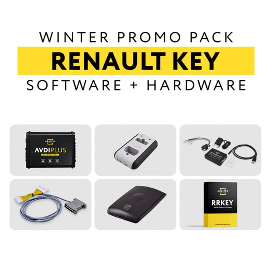Picture of Abrites Winter Promo Key Programming Pack for Renault and Dacia Vehicles