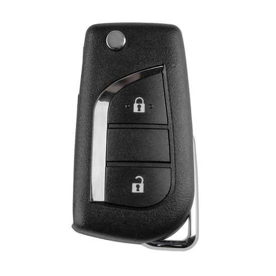 New Xhorse VVDI Key Tool VVDI2 Wire Remote Key 2 Button Toyota Style XKTO21EN 2nd Generation XKTO01EN Support generation or cloning by VVDI key tool and VVDI2 | Emirates Keys