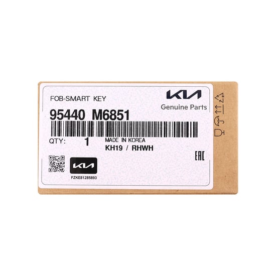 New Kia Cerato 2024 Genuine / OEM Smart Remote Key 3 Buttons 433MHz OEM Part Number: 95440-M6851, 95440M6851 | Emirates Keys