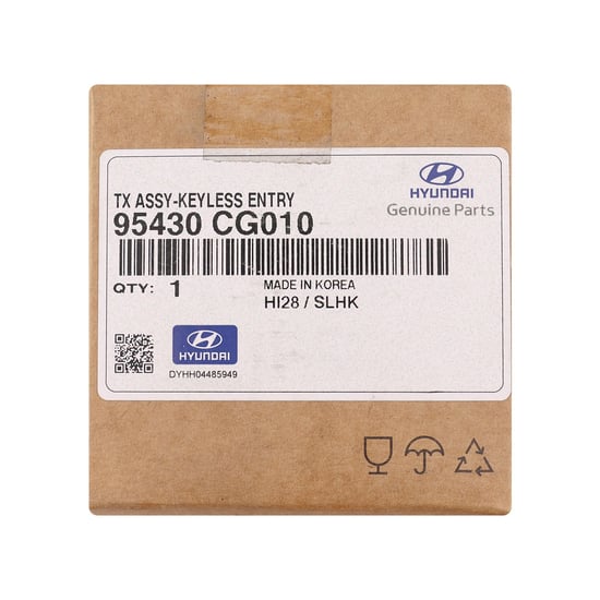 Picture of Hyundai Staria 2022 Genuine Flip Remote Key 3 Buttons 433MHz 95430-CG010