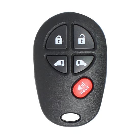 New Aftermarket Toyota Sienna 2016-2017 Keyless Entry Remote 4+1 Buttons 315MHz Compatible Part Number: 89742-AE030 / 89742-AE031 | Emirates Keys