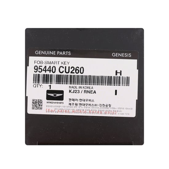 Picture of Genesis GV60 2026 Genuine Smart Remote Key 5+1 Buttons 433MHz 95440-CU260