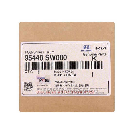 Picture of Kia PV5 2026 Genuine Smart Remote Key 6+1 Buttons 433MHz 95440-SW000