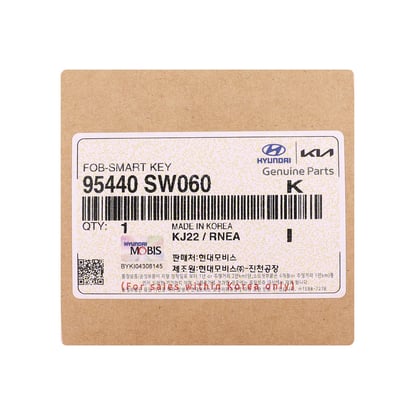 Picture of Kia PV5 2026 Genuine Smart Remote Key 4+1 Buttons 433MHz 95440-SW060