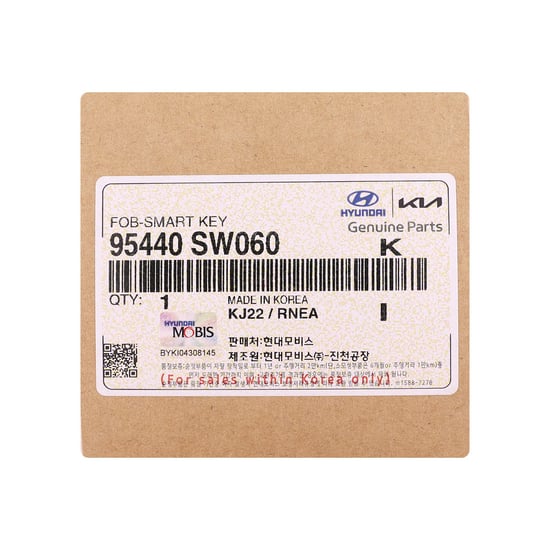 Picture of Kia PV5 2026 Genuine Smart Remote Key 4+1 Buttons 433MHz 95440-SW060