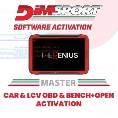 Picture of Dimsport - AV36-OBD001C - THE GENIUS - MASTER CAR & LCV OBD & BENCH+OPEN ACTIVATION