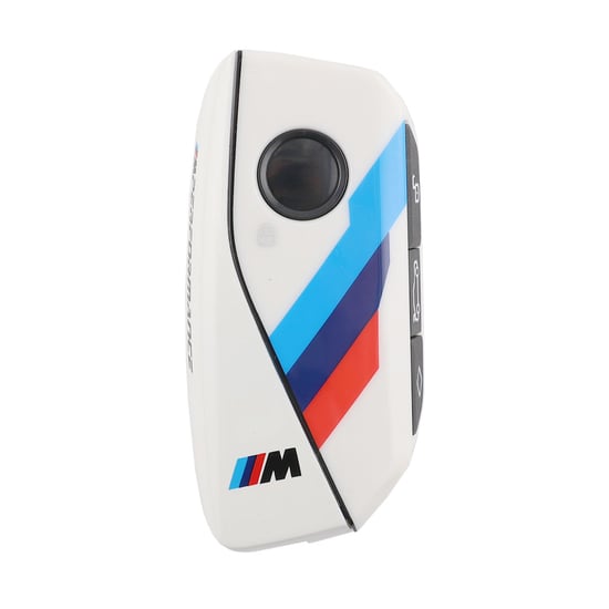 New Aftermarket BMW Smart Remote Key Shell 4 Buttons For KEYDIY FGB57 White Color - High Quality Best Price  | MK3