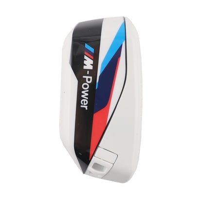 New Aftermarket BMW Smart Remote Key Shell 4 Buttons For KEYDIY FGB57 White Color - High Quality Best Price  | MK3