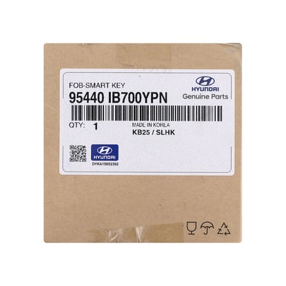 New Hyundai Elantra N 2025 Genuine / OEM Smart Remote Key 4 Buttons 433MHz OEM Part Number: 95440-IB700YPN, 95440IB700YPN | Emirates Keys