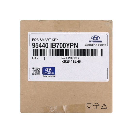 New Hyundai Elantra N 2025 Genuine / OEM Smart Remote Key 4 Buttons 433MHz OEM Part Number: 95440-IB700YPN, 95440IB700YPN | Emirates Keys