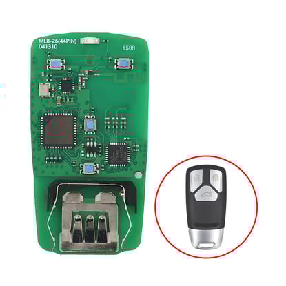New Keydiy KD MLB26 MLB Universal Smart Remote PCB Board 4 Buttons 434Mhz For Audi (OEM Solution) Works with Keydiy KD-MP, VVDI MLB Tool etc | MK3